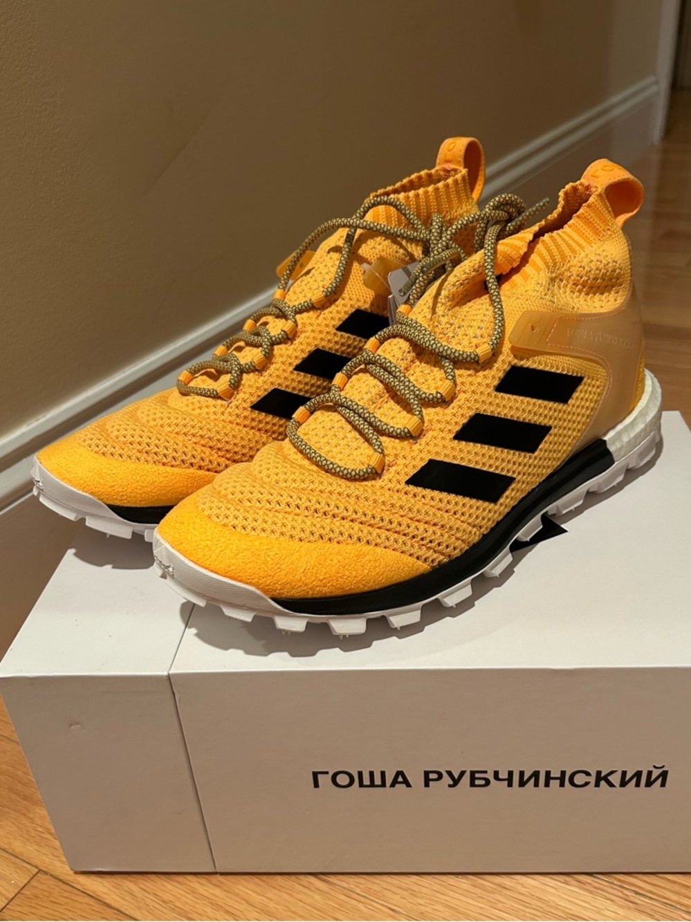 Adidas x Gosha Yellow Sneakers